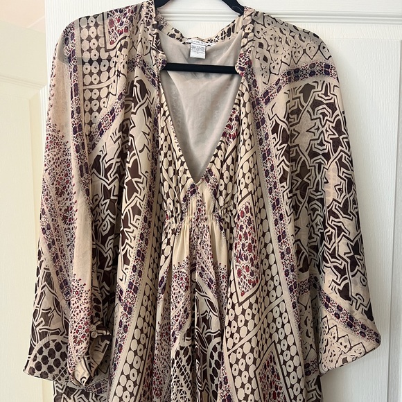 Diane Von Furstenberg silk dress size 8 - Picture 1 of 5